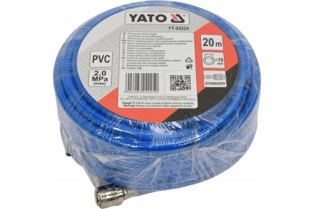 Шланг PVC 10 мм, 20 м YATO YT-24225