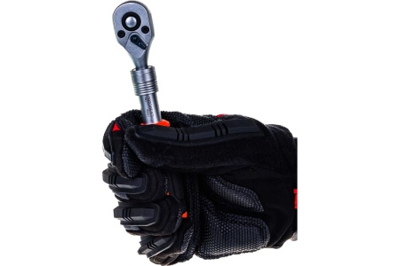 Телескопическая трещотка АвтоDело 1/4 72 зубца 5 градусов PRO 39672 16157