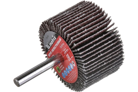 Круг лепестковый (50x30x6 мм; P 80) для дрели MATRIX 74174