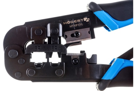 Пресс-клещи для телефонных наконечников HOEGERT TECHNIK RJ11/12/45 HT1P171