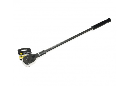 Трещотка с прямой металлической ручкой ЭВРИКА 3/4 24-зубцовая 760мм ER-13760