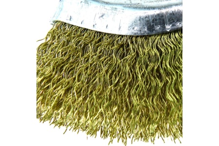 Ручная универсальная корщетка SIT 245x135, ворс гофрированная латунированная сталь 0,30 0010