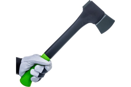 Универсальный топор 870 г, вес обуха 540 г, топорище из стекловолокна и TPR VERTO 05G101