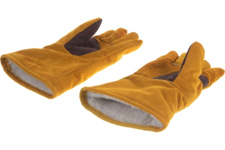 Утепленные термостойкие краги Зубр длина 350 мм 11335-XL