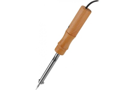 Паяльник DEKO SI01, 30 Вт, 220 В, с деревянной ручкой 065-0558