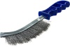 Щетка стальная 17130001 с пластиковой ручкой АТАКА 22401