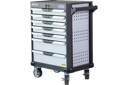 Тележка KraftWell с 7 ящиками, в подарок инструмент 277 предметов KRW-TTG+SET277