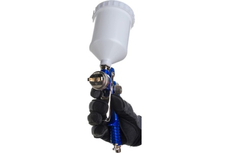 Краскопульт REMIX HVLP H-827 1.7мм, верхний бачок, 600мл RM-H-827-17