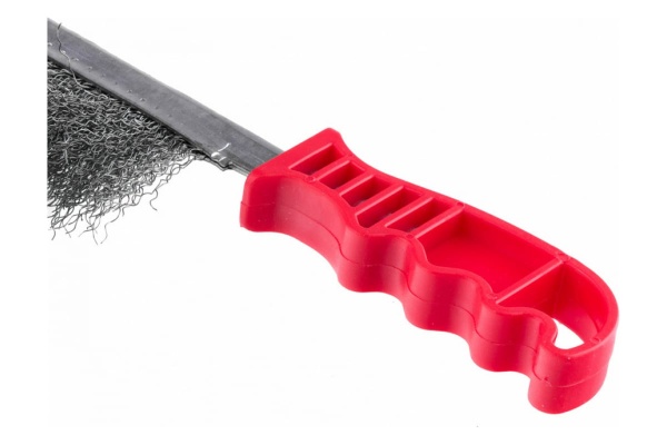 Металлическая щетка MATRIX фосфатированная, пластиковая ручка 748325