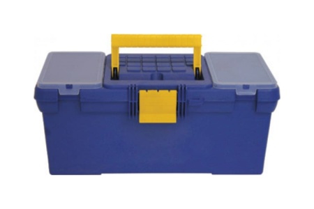 Ящик пластиковый для инструмента 16" (390х200х170 мм) FIT 65529