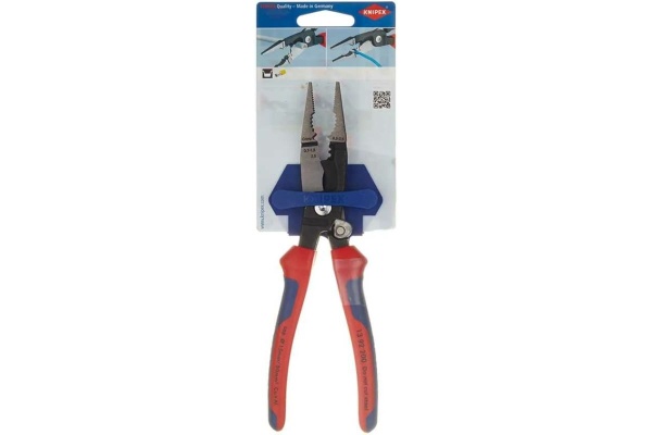 Электромонтажные клещи KNIPEX 6-в-1, зачистка: 0.75 - 1.5 + 2.5 мм, L-200 мм KN-1392200SB