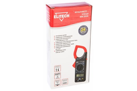 Мультиметр Elitech ММ 200К