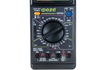 Цифровой мультиметр ФАZА M890B 5008793