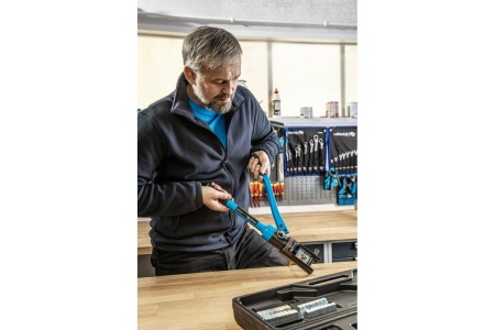 Флисовая толстовка HOEGERT TECHNIK PASADER, темно-синяя, р.2XL/56 HT5K383-2XL