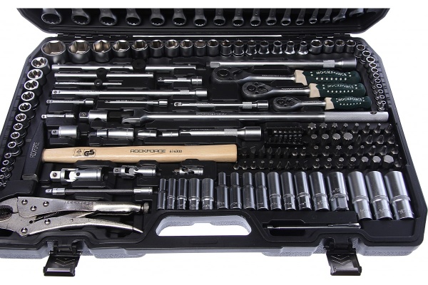Набор инструмента ROCKFORCE 1/2 1/4 3/8DR 180 предметов RF-41802-5