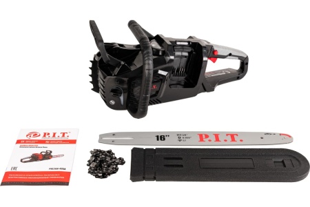 Цепная аккумуляторная пила + аккумулятор PH20-3.0 P.I.T. PKE20H-405A COMBO