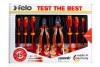 Набор диэлекрических отверток Felo Ergonic с диэлектрическими пасатижами и бокорезами в упаковке, 8 шт 41398517