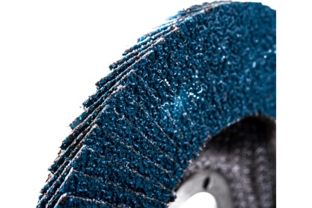 Круг наждачный лепестковый по металлу Plus (125х22.2 мм; Р40; циркониевый) CUTOP 72-12540