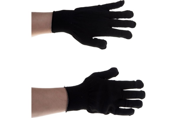 Перчатки Россия нейлон, 13 класс, чёрные, XL 67843