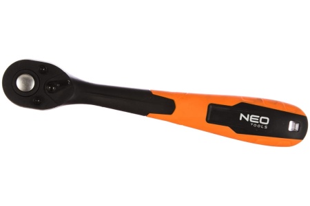 Трещоточный ключ (изогнутый, 1/2 дюйма, 250 мм) NEO Tools 08-511