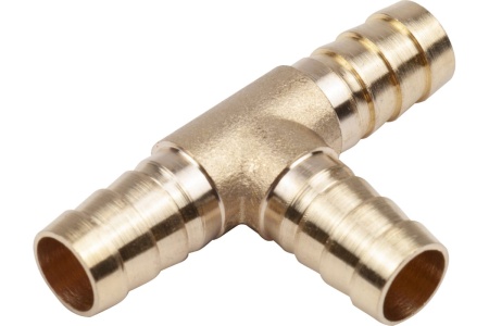 Тройник Т елочка 10 мм, латунь, в блистере AV Steel AV-700340B блистер