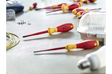 Набор отверток Wiha SoftFinish electric slimFix SL/PH 3201K6 6 шт 35389
