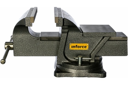 Поворотные слесарные тиски 200 мм Inforce 05-23-04