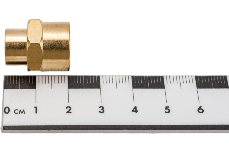 Соединитель резьбовой F1/4"xF1/8" ЭВРИКА ER-FF04/02