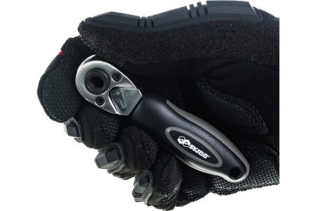 Трещотка SKRAB мини под биты и головки 44168