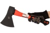 Кованый топор с фибергласовой обрезиненной ручкой, 1 кг Biber Профи 85123 тов-085217