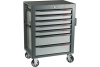 Тележка инструментальная (7 секций, серая, на колесах) JTC S1074 Тележка инструментальная (7 секций, серая, на колесах) JTC S1074