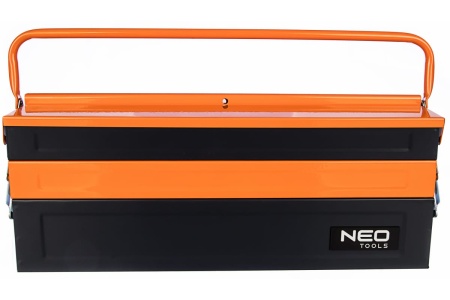 Металлический ящик для инструмента NEO Tools 555 мм 84-101 Металлический ящик для инструмента NEO Tools 555 мм 84-101