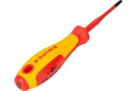 Набор отвёрток KNIPEX VDE, тонкие, 6 предметов, SL2.5/4, PlusMinus PH/S PZ/S 1/2 KN-002012V05