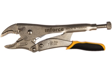 Зажимные клещи 250мм Inforce 06-03-02 Зажимные клещи 250мм Inforce 06-03-02