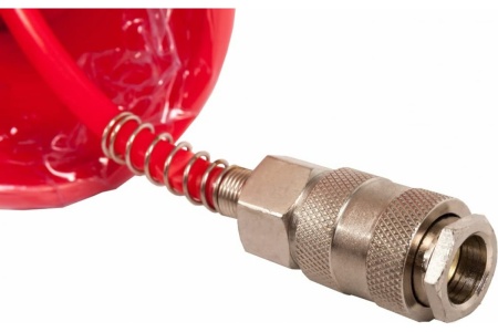 Шланг пневматический (15 м, спиральный, разъем EURO) Quattro Elementi 770-957