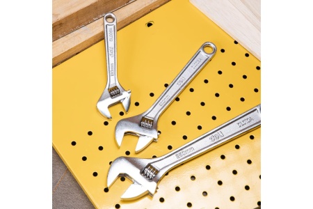 Набор разводных гаечных ключей DELI DL006A-3 150/200/250 мм, 3 шт 104449 Набор разводных гаечных ключей DELI DL006A-3 150/200/250 мм, 3 шт 104449