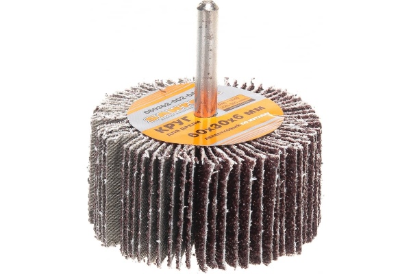Круг лепестковый по металлу для дрели 60x30x6 мм, P40 SANTOOL 060302-002-040
