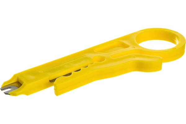 Инструмент для зачистки обрезки 110 витой пары IEK ITK TS1-G60