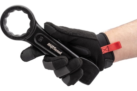 Накидной ударный односторонний ключ AV STEEL  50мм, шт AV-343050