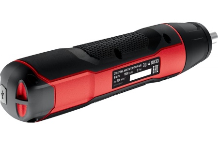 Аккумуляторная отвертка ЗУБР 3.6 В, в кейсе, с набором 33 бит ЗО-4 КН33