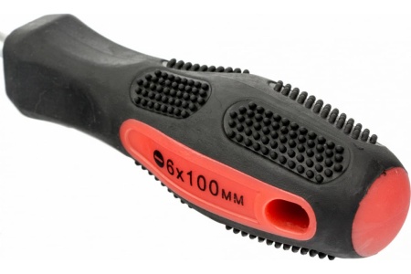 Отвертка SL6,0х100 мм MATRIX Anti-Slip 12220