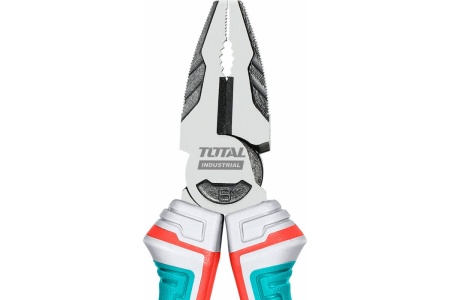 Набор усиленных плоскогубцев 200 мм длинногубцев 160 мм, бокорезов 180 мм TOTAL 3 шт. THT2K0301S