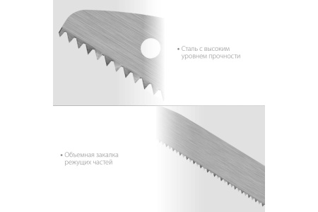 Садовая ножовка СИБИН 300 мм 15054