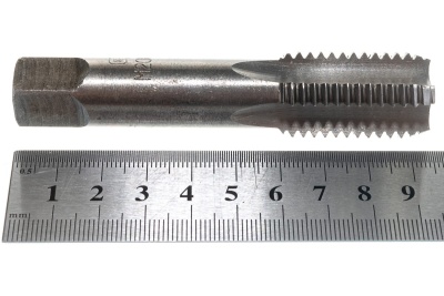 Ручной метчик М20x2,5 мм, комплект из 2 шт СИБРТЕХ 76656