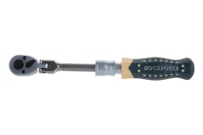 Трещотка реверсивная телескопическая (185-230 мм; 1/4"; 72 зуб.) Rockforce RF-802223