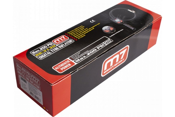 Пистолет для подкачки шин MIGHTY SEVEN 11 бар, с цифровым манометром SB-3130