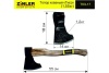 Кованый топор ZINLER Тигр 1.2 кг, в сборе, общий вес, 1.55 кг Z5.11T17 ТКЗ-17