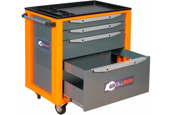 Инструментальная тележка Toollbox серии standart TBS-4 RAL 2008