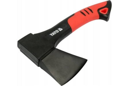 Плотницкий топор YATO 500 гр, 23 см, нейлоновая прорезиненная ручка YT-80070