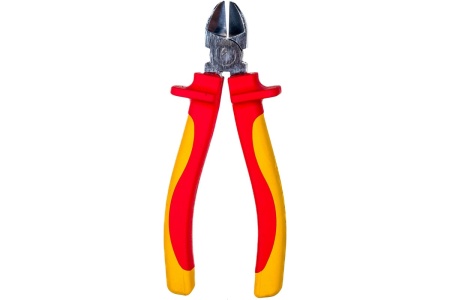 Диэлектрические высоковольтные бокорезы до 1000В, 160мм Зубр ЭКСПЕРТ ЭЛЕКТРОМОНТАЖНИК 22145-5-16